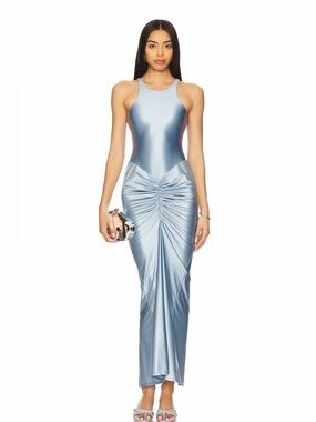 DELFI Dione dress in sapphire